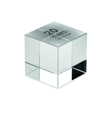 Logo trade corporate gift photo of: Glass cube award