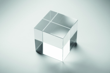 Logotrade promotional item image of: Glass cube award