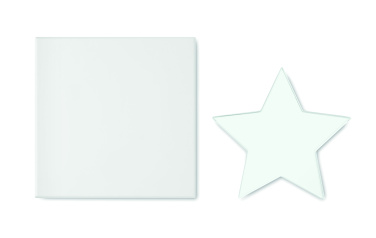 Logo trade advertising products image of: Glass star award