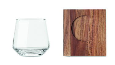 Logo trade advertising products image of: Whisky short drink glass set