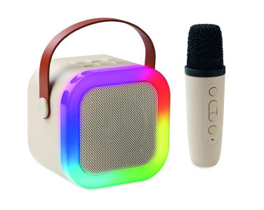 Logo trade promotional merchandise picture of: Karaoke set speaker