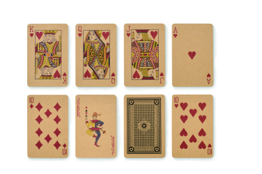 Logo trade promotional giveaways picture of: Domino and cards set