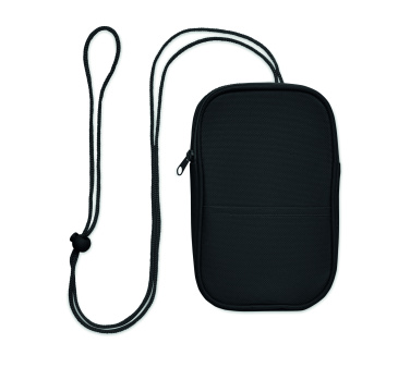 Logo trade promotional items image of: RPET cross body travel pouch