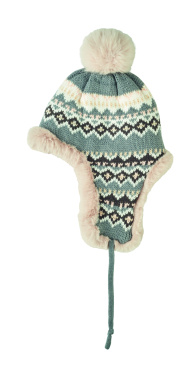 Logotrade promotional item picture of: Knitted beanie with ear flap