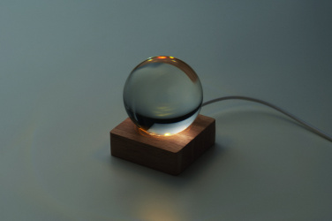 Logo trade promotional product photo of: LED glass ball