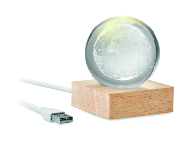 Logotrade promotional merchandise picture of: LED globe glass ball