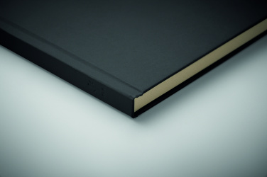 Logo trade promotional giveaways picture of: A5 sugarcane PLA notebook