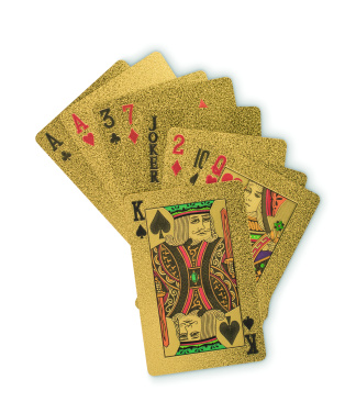 Logotrade promotional giveaway picture of: Waterproof playing cards