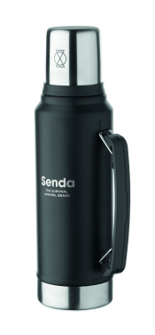 Logotrade advertising products photo of: Double wall bottle 1L