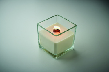 Logo trade corporate gifts image of: Plant based wax candle 600gr