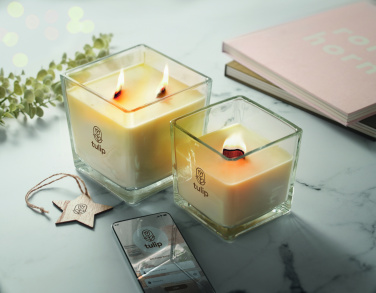 Logo trade corporate gifts picture of: Plant based wax candle 1300 gr