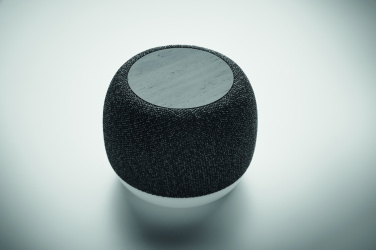Logo trade promotional giveaways picture of: 15W wireless charger speaker