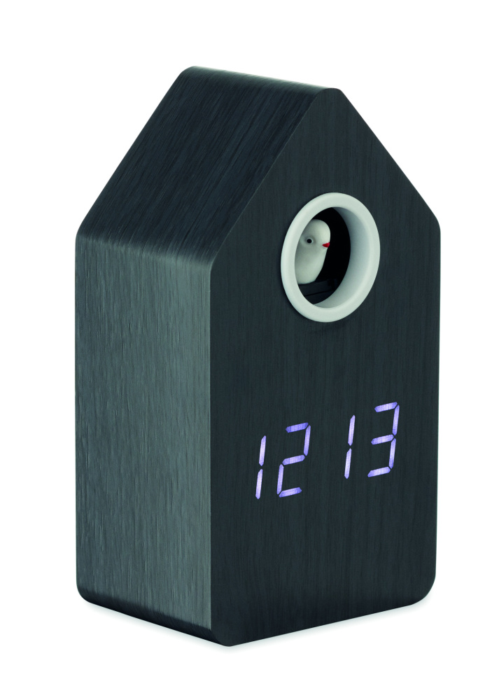 Logotrade business gift image of: MDF cuckoo alarm clock