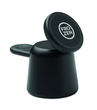 Logotrade promotional giveaway picture of: 3 in 1 wireless charger 15W