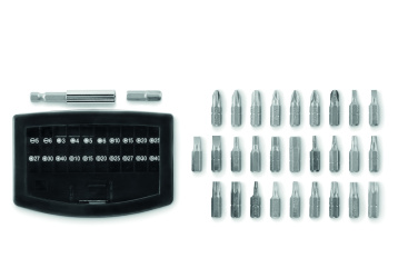Logotrade advertising products photo of: 32 pcs screwdriver bit set