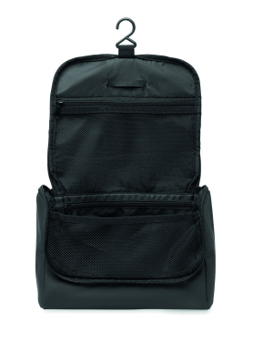 Logo trade promotional item photo of: Cosmetic hanging bag in PU