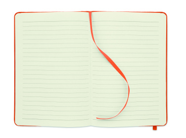 Logo trade advertising products image of: A5 RPET notebook 80 lined