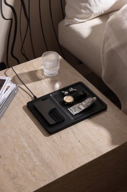 Logotrade business gift image of: VINGA Timo RCS desk charger and accessory tray