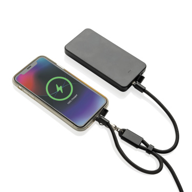 Logotrade business gifts photo of: LoopAmp RCS RPET adjustable phone wrist strap 60W cable