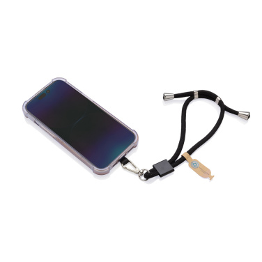 Logotrade promotional giveaway picture of: CarryLoop RCS recycled PET adjustable phone holder wristlet