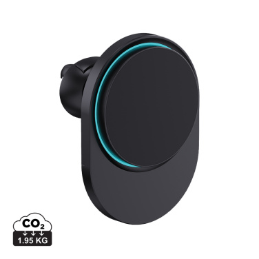 Logo trade advertising products picture of: PowerCruze RCS rplastic 15W magnetic charging car holder