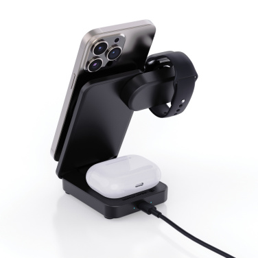 Logotrade promotional merchandise photo of: Urban Vitamin Arcadia RCS rplastic 15W 3in1 magnetic charger