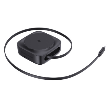 Logotrade promotional merchandise picture of: Urban Vitamin Goleta 2-in-1 15W magnetic wireless charger