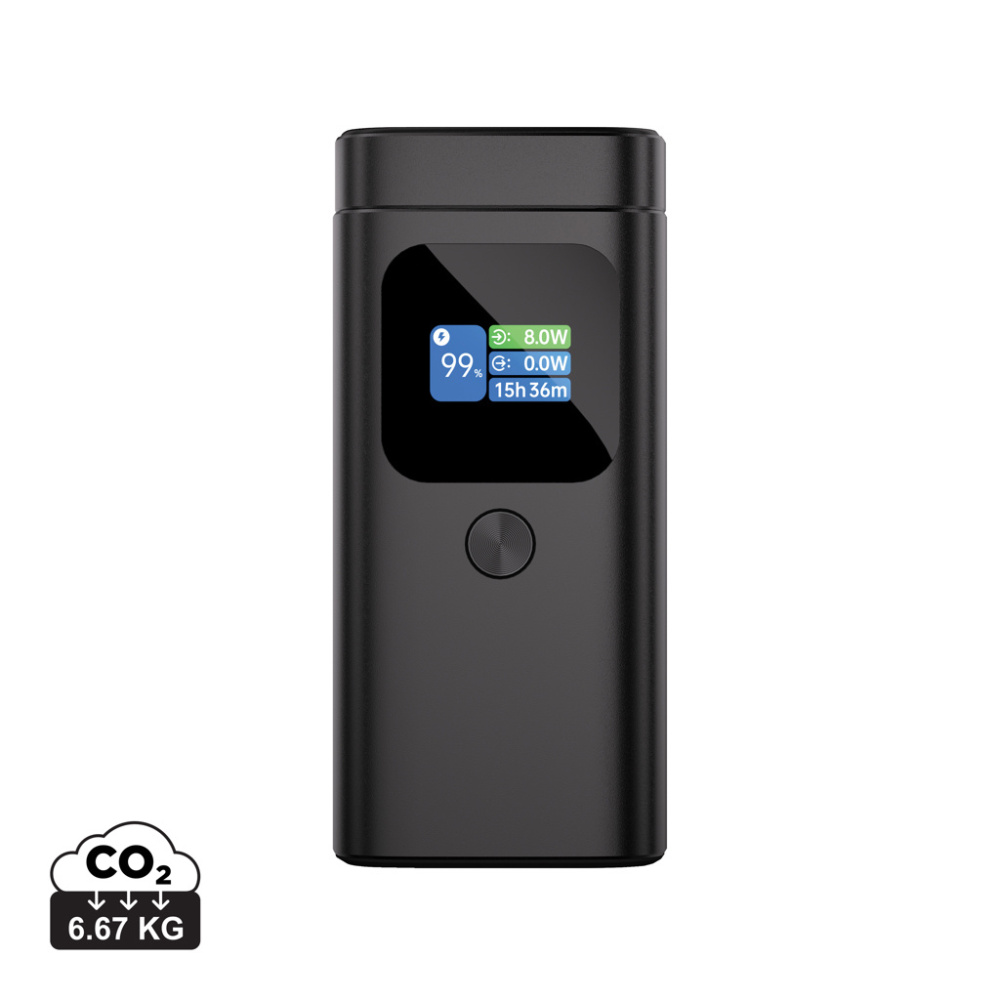 Logo trade promotional merchandise picture of: Urban Vitamin Sunnyvale 100W 15.000mAh magnetic powerbank