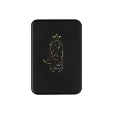 Logo trade advertising product photo of: Amporia RCS recycled plastic 10.000mAh magnetic powerbank