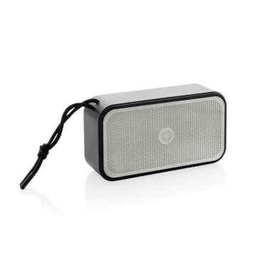 Logotrade promotional merchandise picture of: Swiss Peak RCS recycled aluminium 10W bass speaker