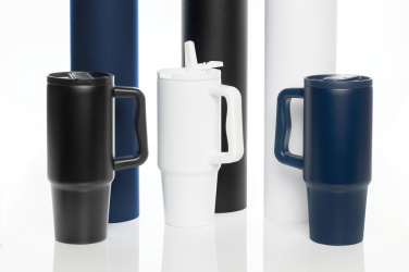 Logotrade promotional gift image of: Embrace Leakproof RCS recycled stainless steel tumbler 900ml