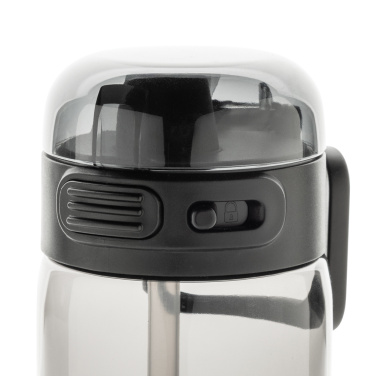 Logo trade promotional merchandise photo of: SipnLock RCS RPET Leakproof sports water bottle 800ML