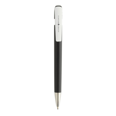 Logotrade promotional product picture of: Glide GRS certified R-ABS Metal Clip Pen