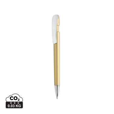 Logotrade corporate gift picture of: Glide GRS certified R-ABS Metal Clip Pen