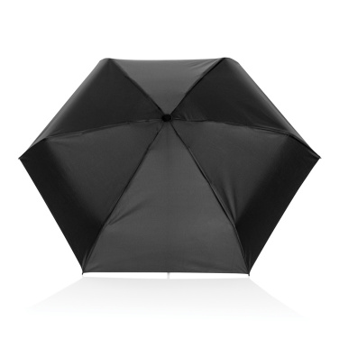 Logotrade business gift image of: 19.5" Aware™ RPET super mini manual 190T Pongee umbrella