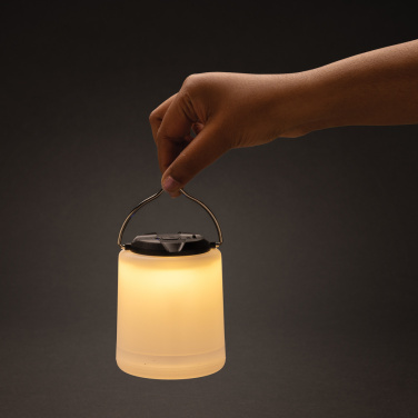 Logotrade promotional products photo of: Limio RCS recycled plastic portable re-chargeable table lamp