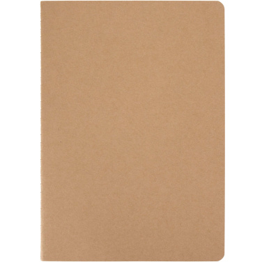 Logotrade promotional items photo of: Slyk A5 kraft cahier notebook with ruled pages