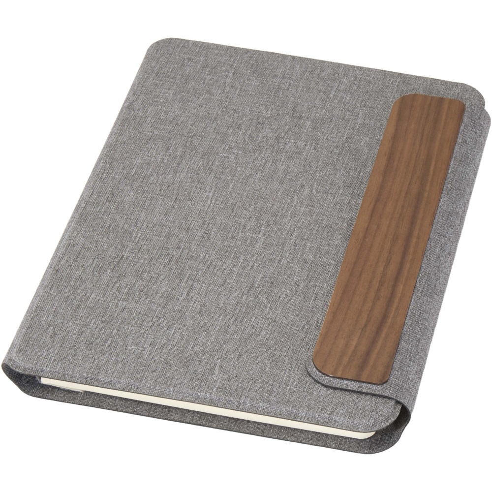 Logotrade promotional giveaways photo of: Andean A5 RCS recycled portfolio