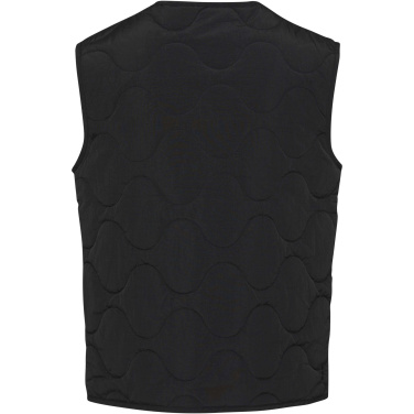 Logo trade promotional merchandise image of: Quartz GRS recycled unisex quilted bodywarmer