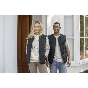 Logo trade promotional items picture of: Quartz GRS recycled unisex quilted bodywarmer