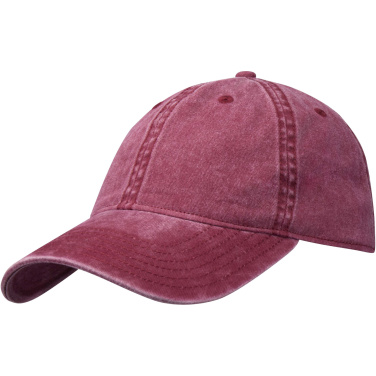 Logo trade business gifts image of: Grafton 6 panel washed cap