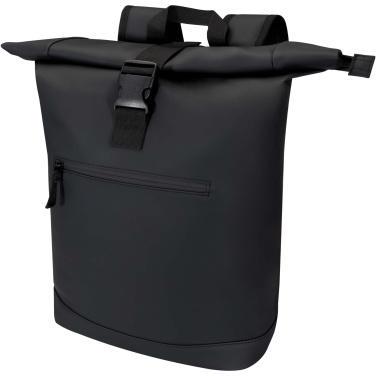 Logo trade promotional gifts picture of: Resi Plus 15" GRS recycled roll-top backpack 18L