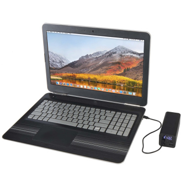 Logotrade corporate gifts photo of: Acamar 20.000 mAh 70W recycled aluminium laptop power bank