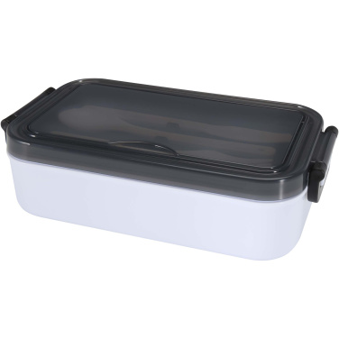 Logotrade promotional product picture of: Snappy lunch box and cutlery set