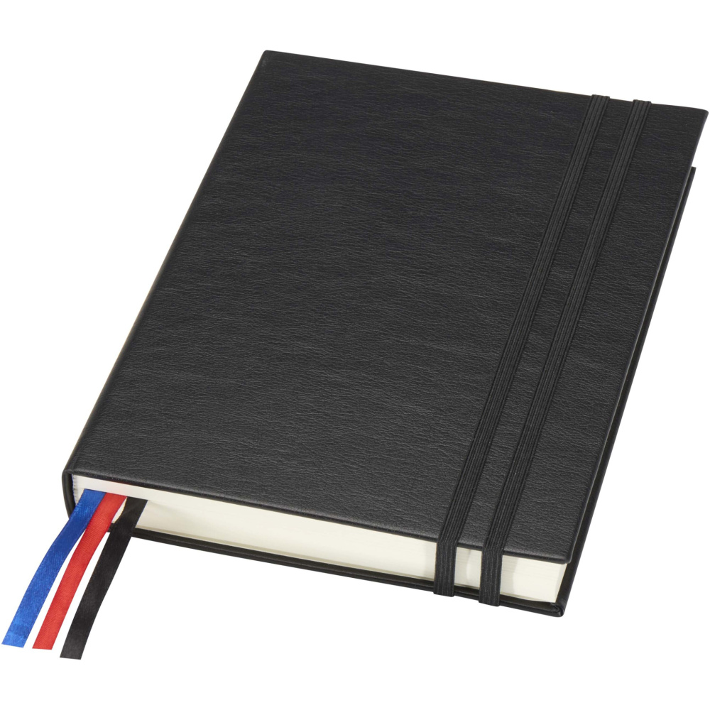 Logo trade advertising products image of: Alder A5 hard cover notebook
