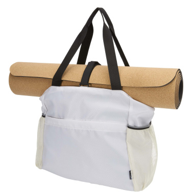 Logo trade corporate gifts picture of: Nomad GRS recycled yoga tote bag 18L