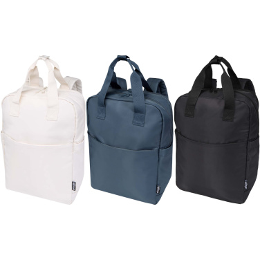 Logo trade promotional products image of: Trip 14” Aware™ recycled travel laptop backpack 9L