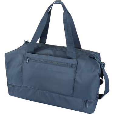 Logo trade promotional products image of: Trip Aware™ recycled travel duffel bag 42L