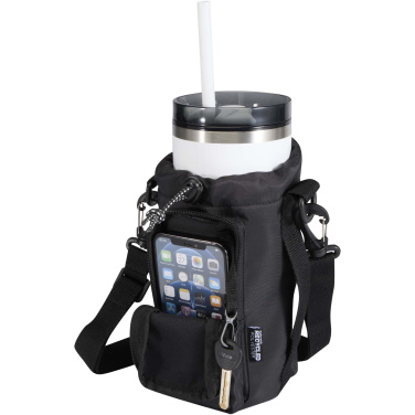 Logo trade promotional merchandise picture of: Trip Aware™ recycled travel bottle bag 2L