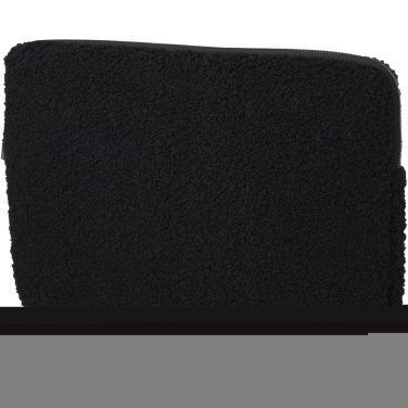 Logo trade promotional products image of: Bear 13" GRS recycled sherpa laptop sleeve 2L